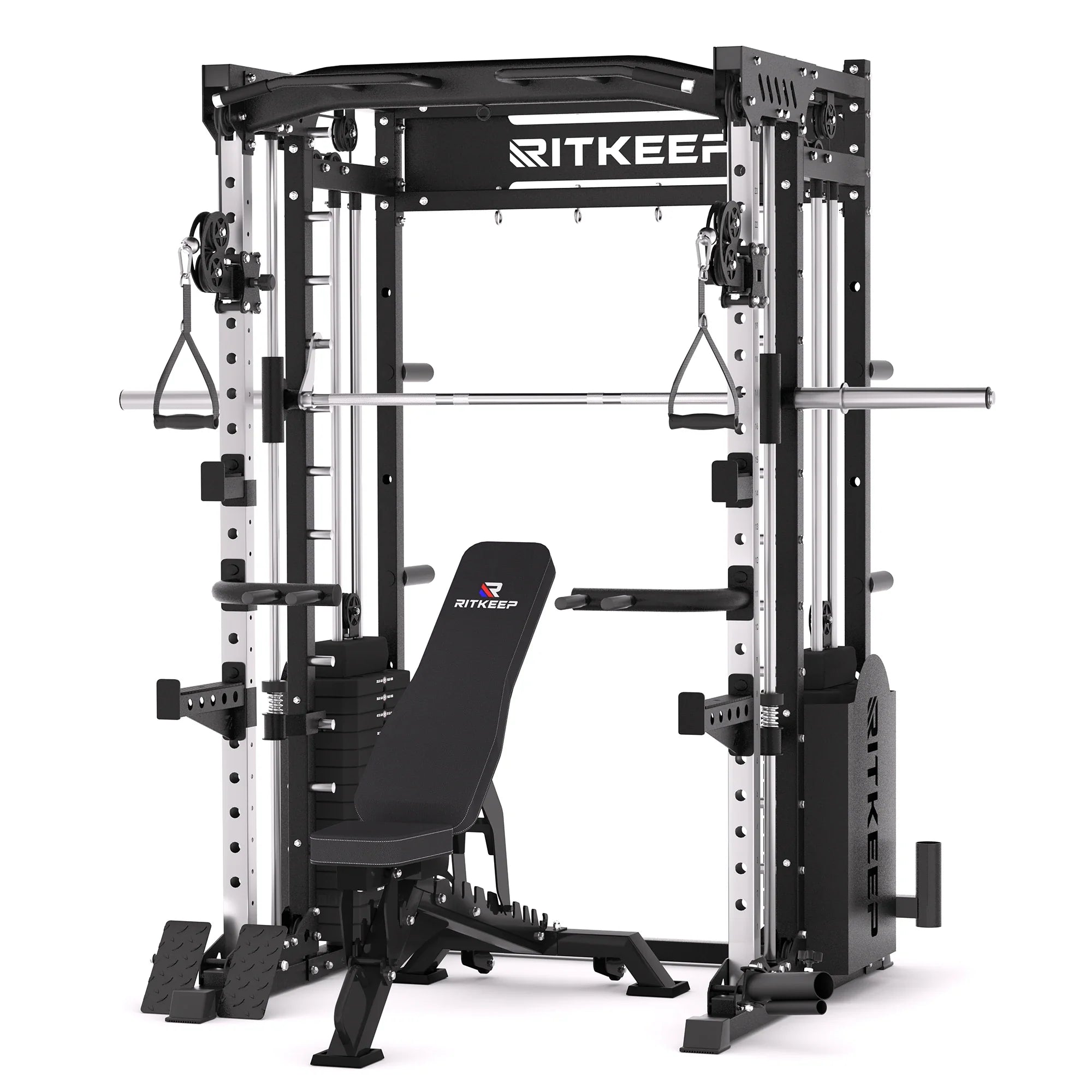 Transform Your Home Workouts with the PMAX 5600 Home Gym Smith Machine - All-in-One Strength Training Solution