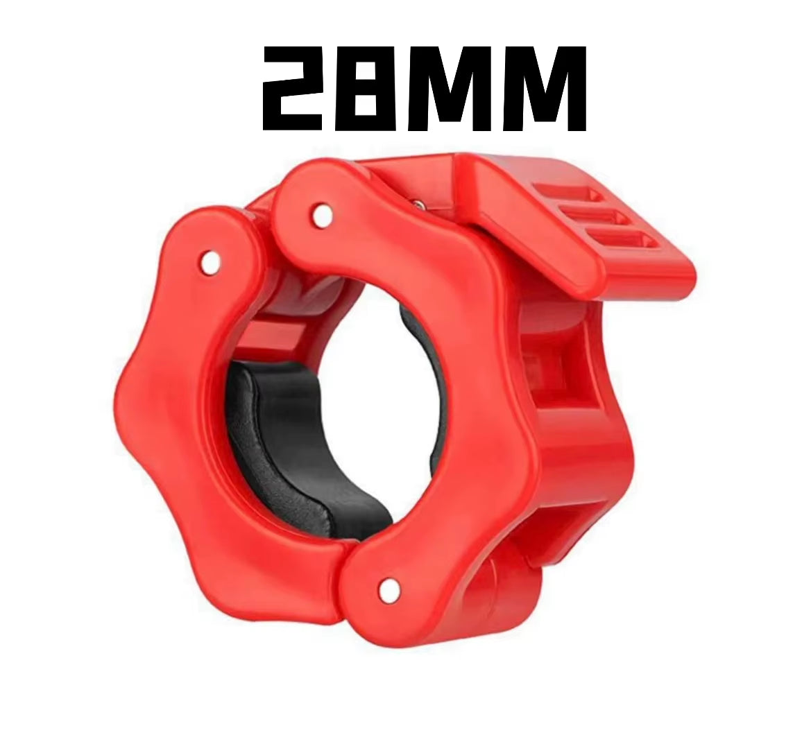Elevate Your Workout with 28Mm 30Mm 25Mm Barbell Collar Lock Dumbbell Clips - Secure Your Weights for Ultimate Performance!
