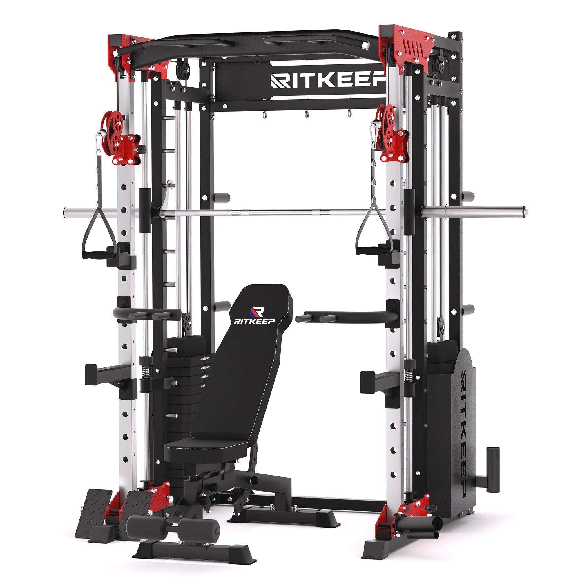 Transform Your Home Workouts with the PMAX 5600 Home Gym Smith Machine - All-in-One Strength Training Solution