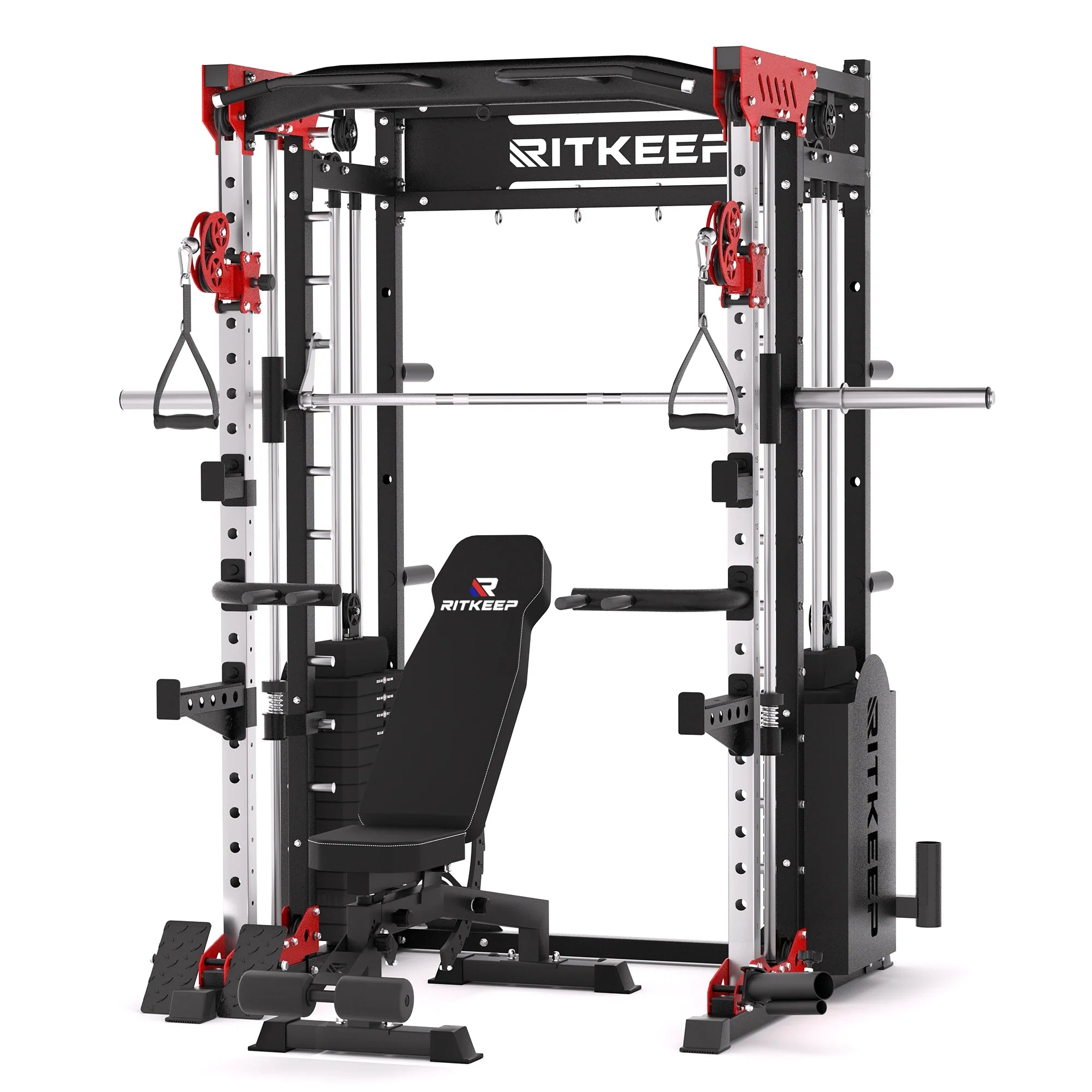 Transform Your Home Workouts with the PMAX 5600 Home Gym Smith Machine - All-in-One Strength Training Solution