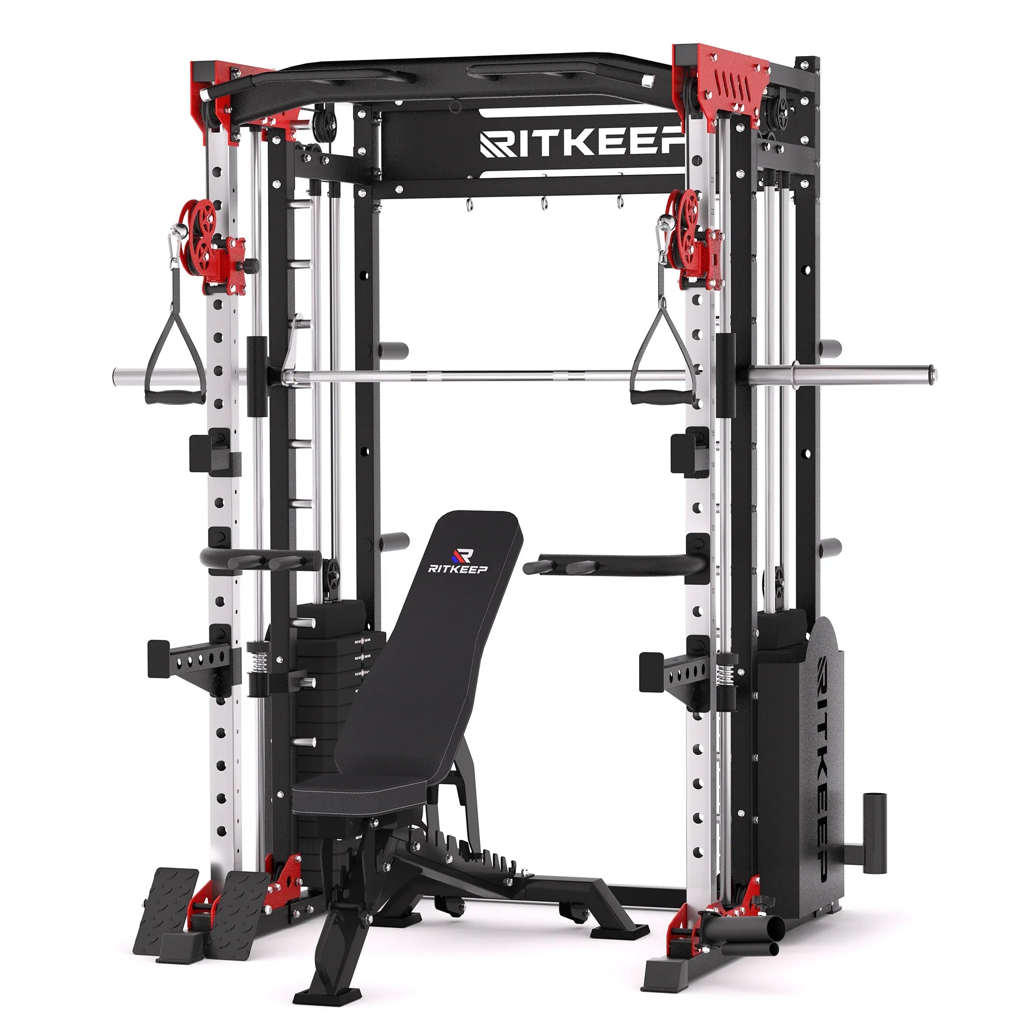 Transform Your Home Workouts with the PMAX 5600 Home Gym Smith Machine - All-in-One Strength Training Solution