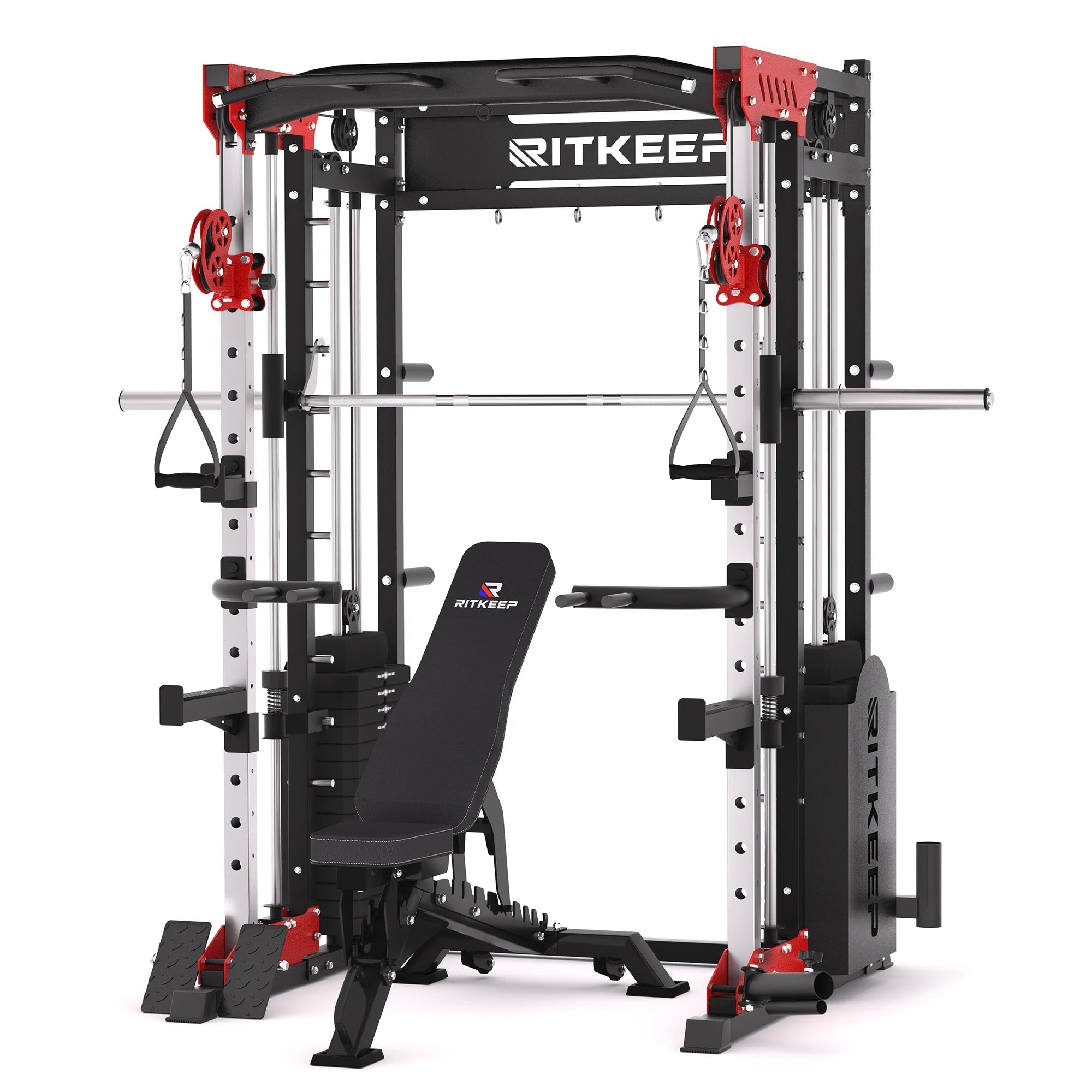 Transform Your Home Workouts with the PMAX 5600 Home Gym Smith Machine - All-in-One Strength Training Solution