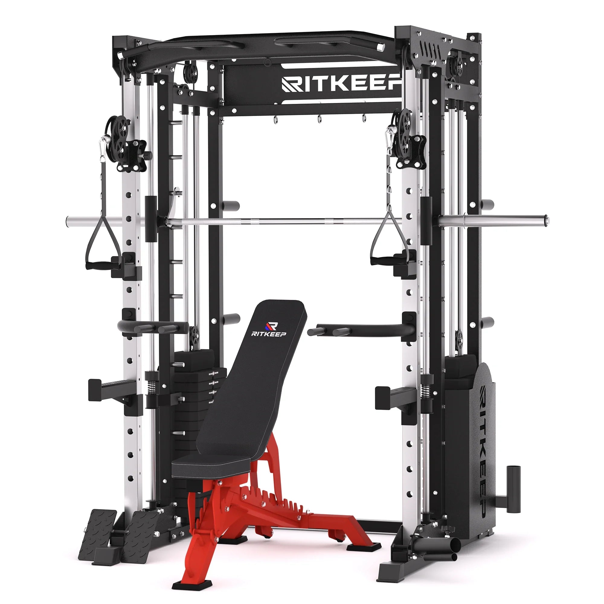 Transform Your Home Workouts with the PMAX 5600 Home Gym Smith Machine - All-in-One Strength Training Solution
